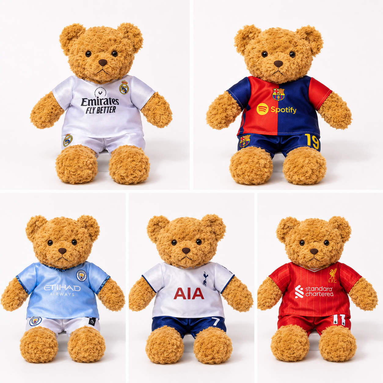Football Teddies
